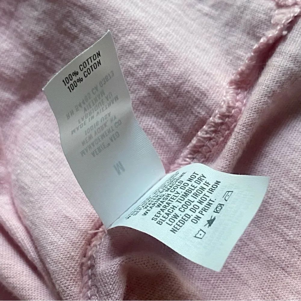 American Eagle Aerie Cut Out Knot Jersey Sleeveless Tank Mini Dress pink NWT - Picture 9 of 14